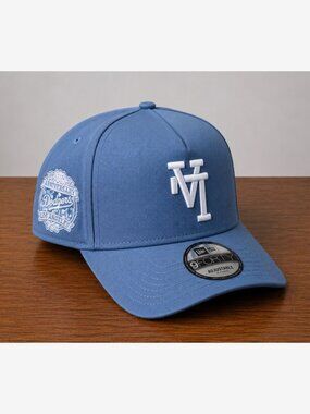 New Era Los Angeles Dodgers Upside Down Logo Patch 9Forty 940 Snapback Hat NEW
